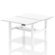 Rayleigh Back-to-Back 2 Person Height Adjustable Bench Desk